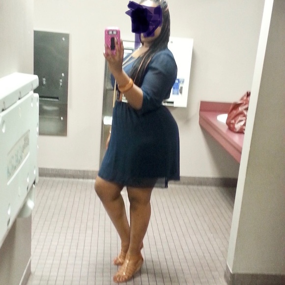 Navy Sailor Dress - Picture 3 of 4